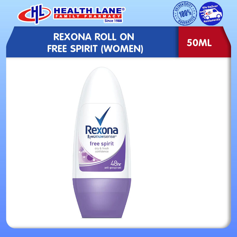REXONA ROLL ON FREE SPIRIT (WOMEN) (45ML)